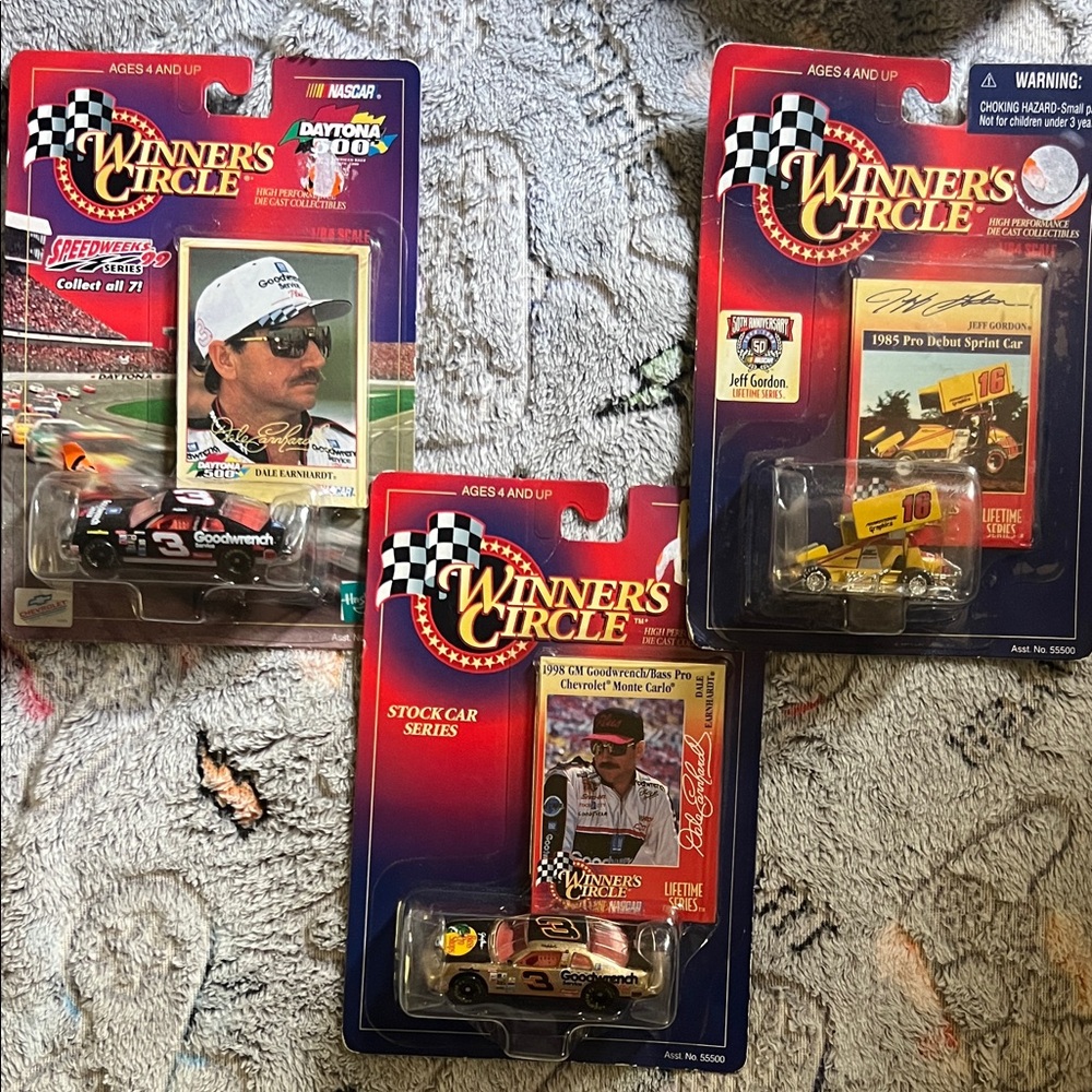 Vintage collection Winner's Circle NASCAR Die-Cast Car Lot -🏆🏆🏆